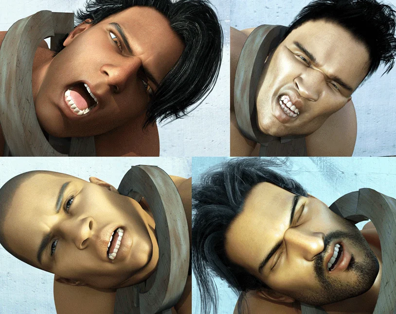 men's eyes