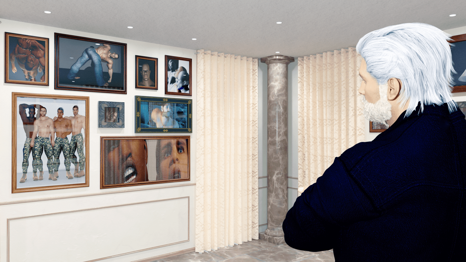 This is a digital view of the Desouza of Vegas online gallery digital view of the Desouza of Vegas gallery