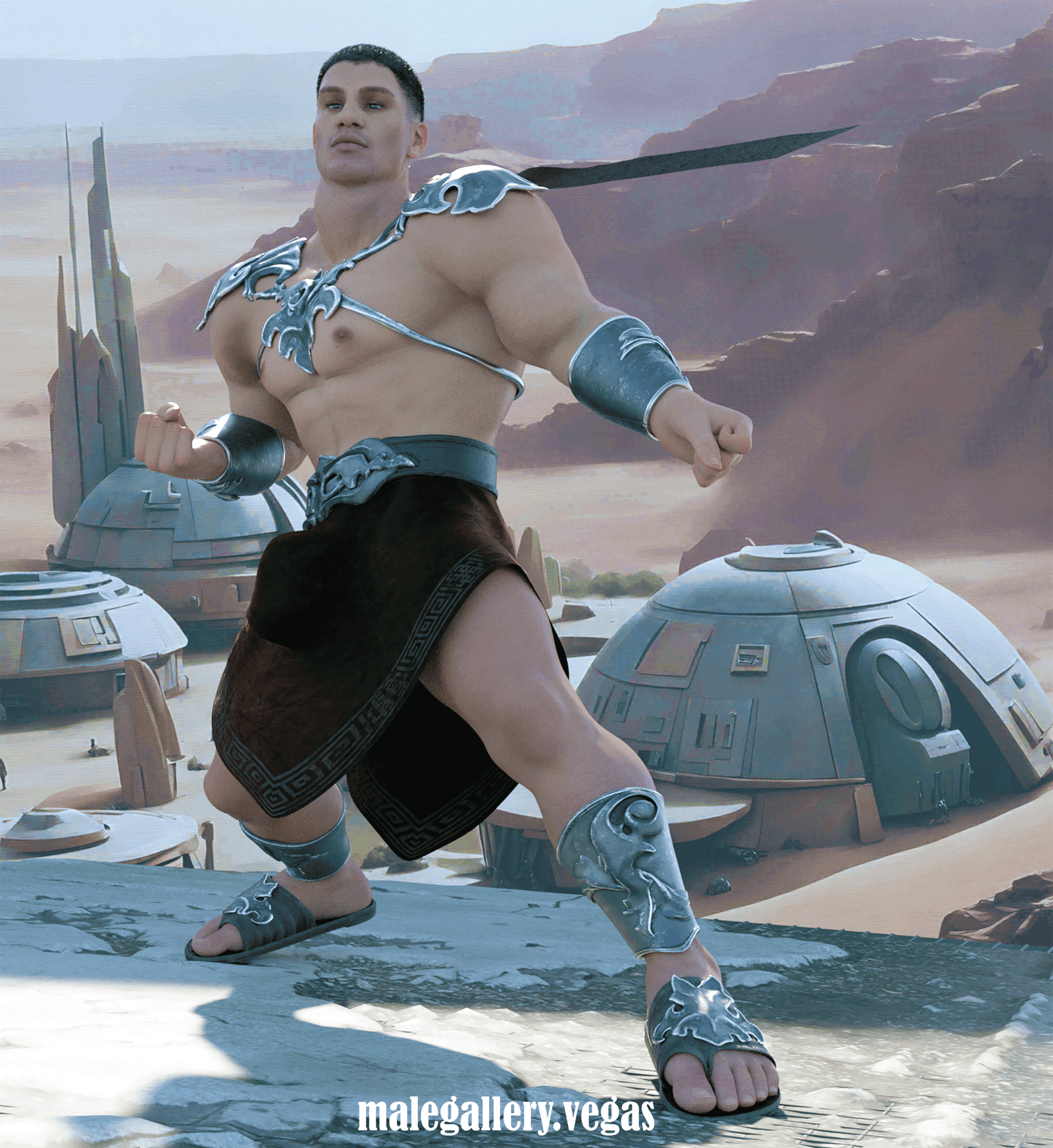 sci-fi cosplay themed commercial art for public display inside your business