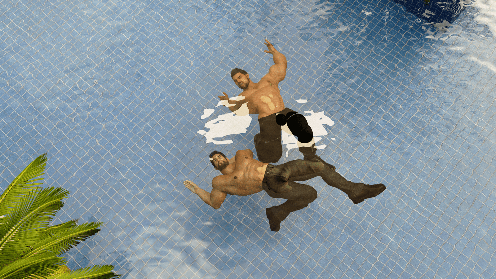 when muscle boys cannot swim